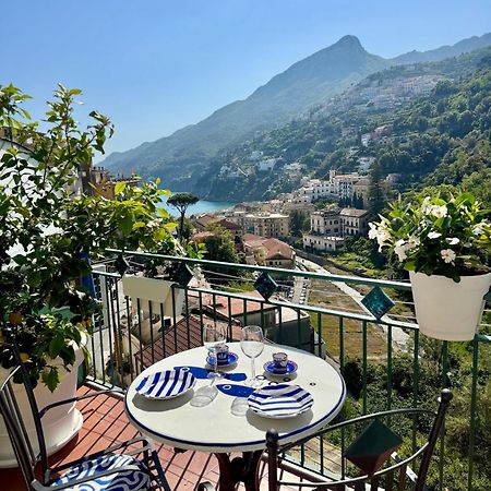 Panoramic Flat Amalfi Coast - Sea View 1 Lägenhet Vietri Exteriör bild