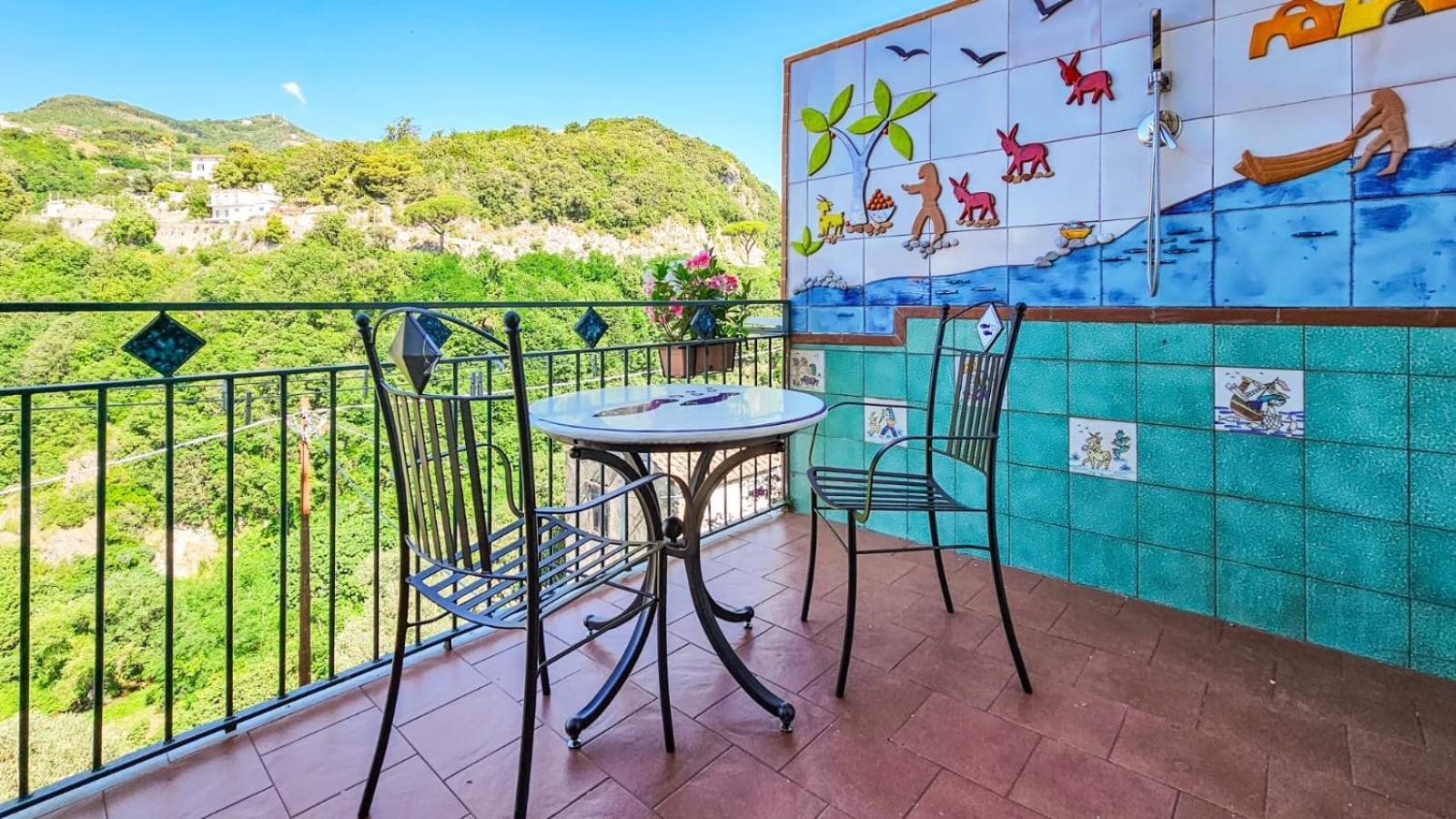 Panoramic Flat Amalfi Coast - Sea View 1 Lägenhet Vietri Exteriör bild